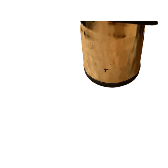 ZARA BASIC COLLECTION  PUMP WITH GOLD HAMMERED HEEL US 7 EU 38 - Picture 8 of 8